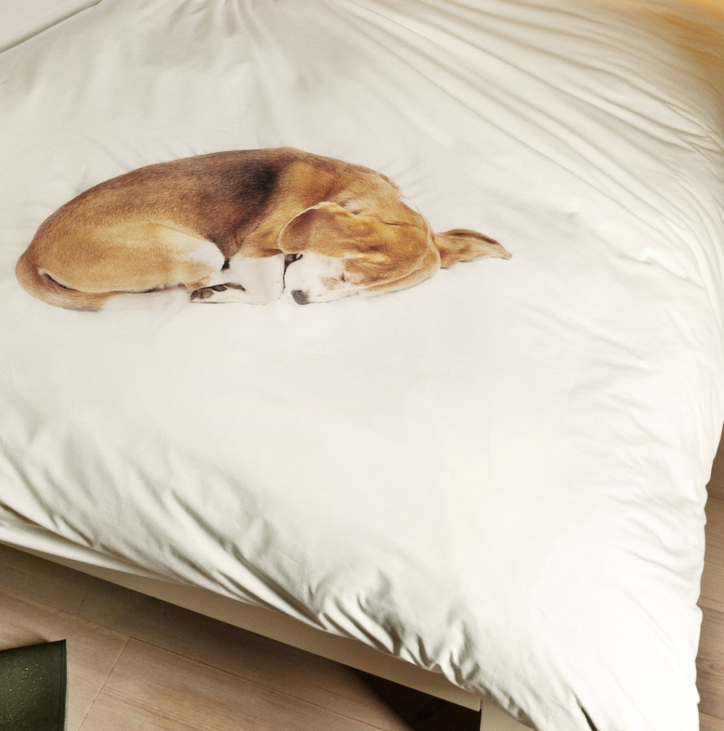 bettwaesche snurk bob hund