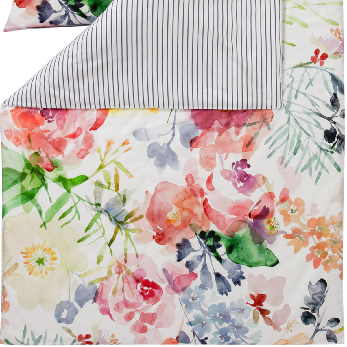Estella Bettgarnitur Deckenbezug KissenbezugRose 4740 985 Bnt Blumen