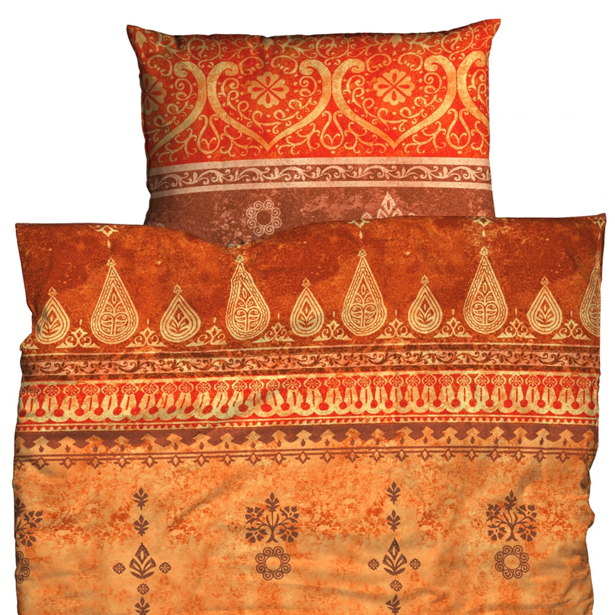 bettwaesche indi ornamente mandala henna indisch