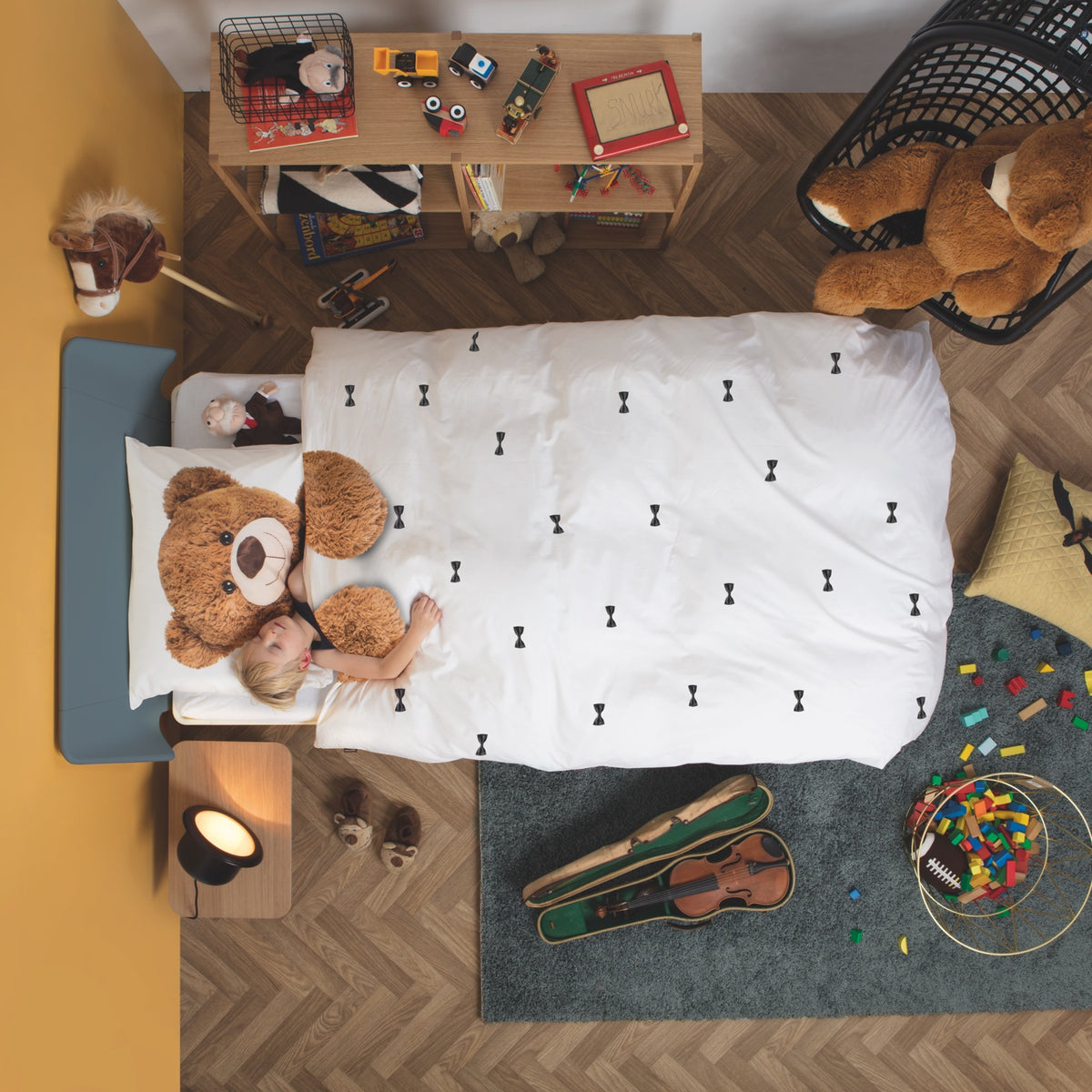 snurk bettwaesche teddy perkal