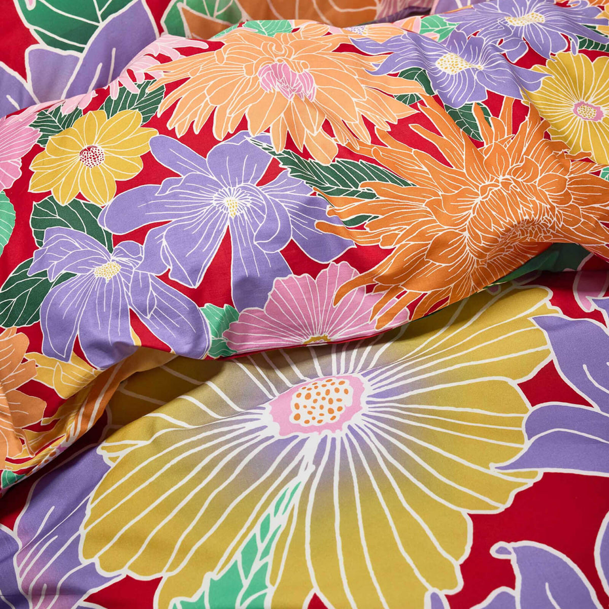 bettwaesche gebluemt floral blueten
