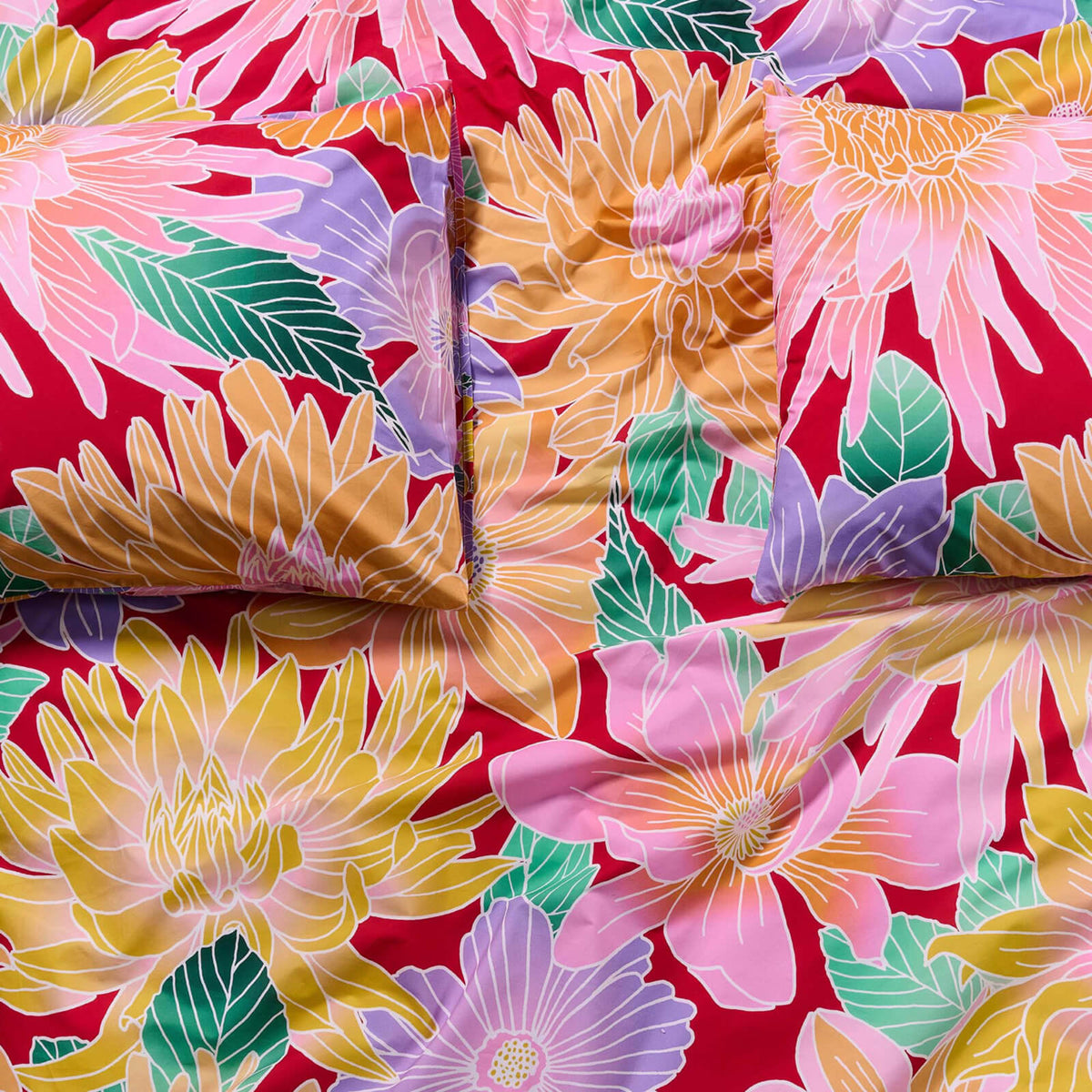 bettwaesche gebluemt floral blueten