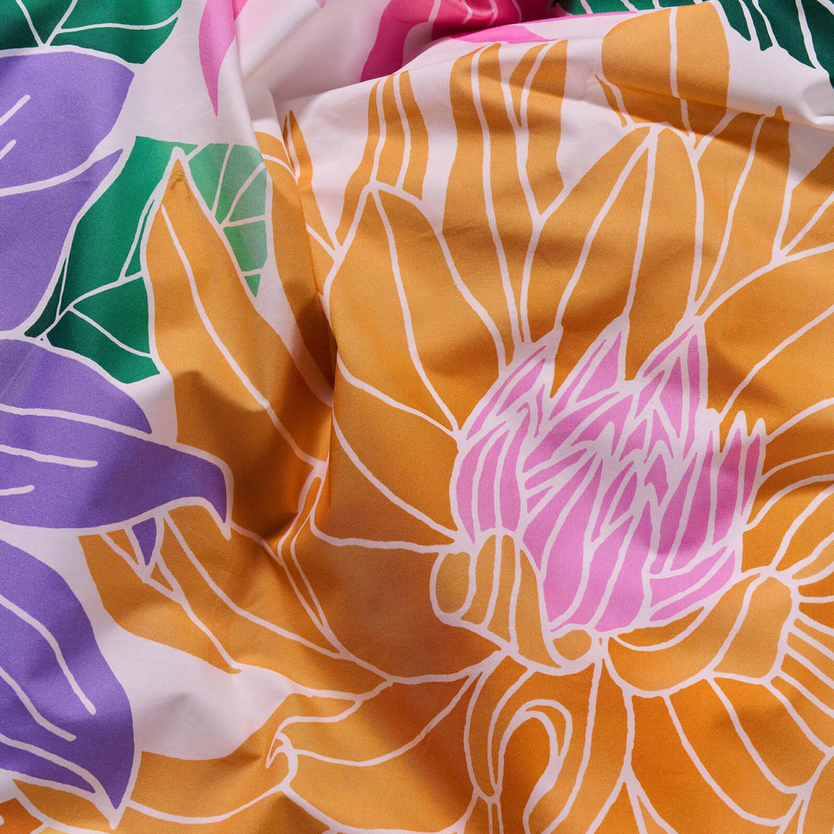bettwaesche gebluemt floral bunt