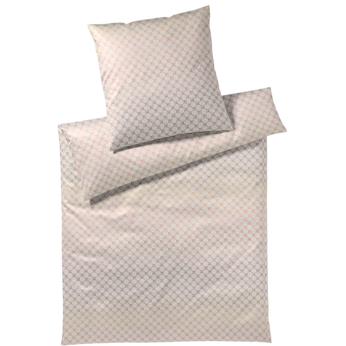 bettwaesche cornflower musterung rosa mako satin