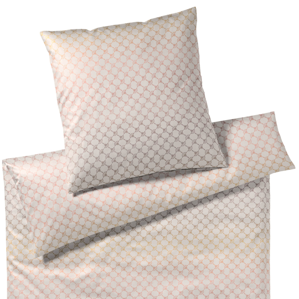bettwaesche cornflower musterung rosa mako satin