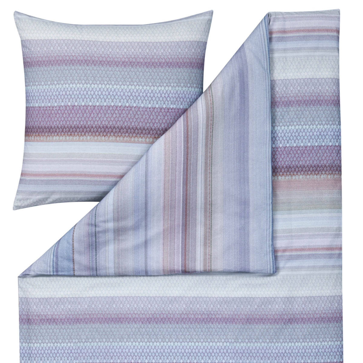 bettwaesche streifen rauten bunt kuschelflanell