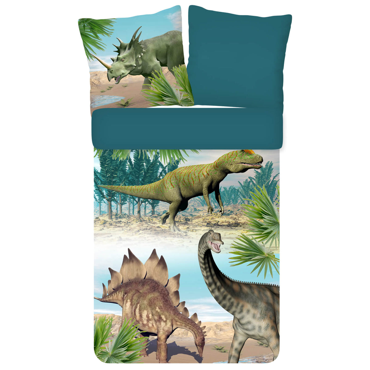 deckenbezug kissenbezug dinosaurier dinos urzeit t-rex
