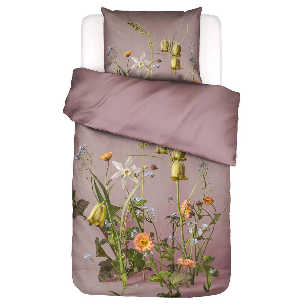 bettwaesche ficaria gebluemt floral rosenholz