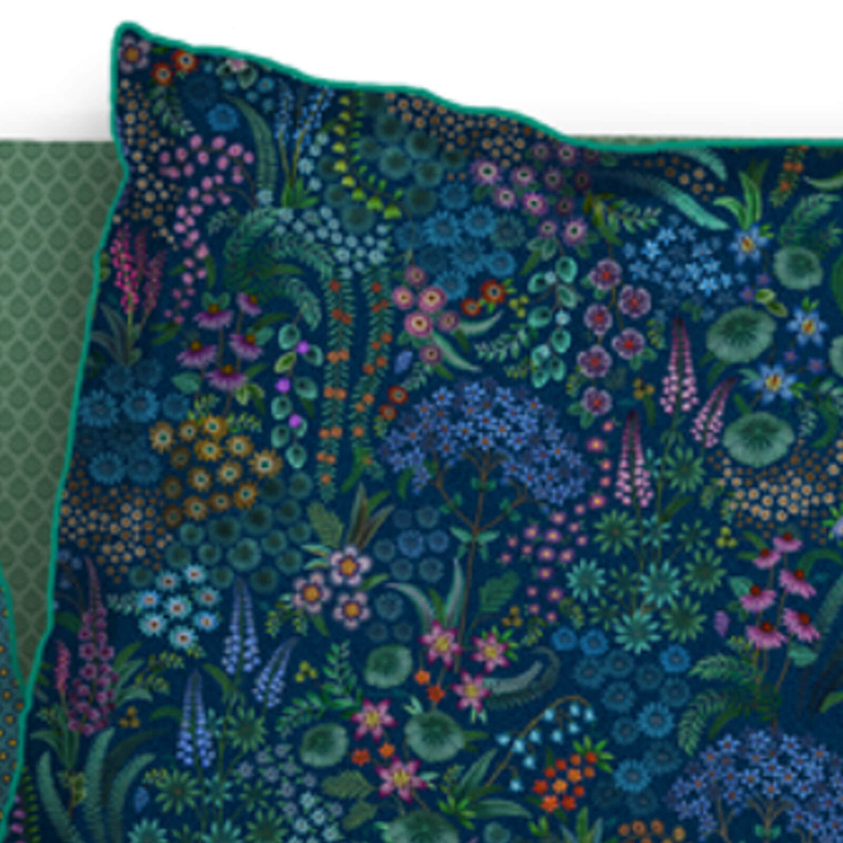 bettgarnitur bettwaesche blumen natur wendedesign