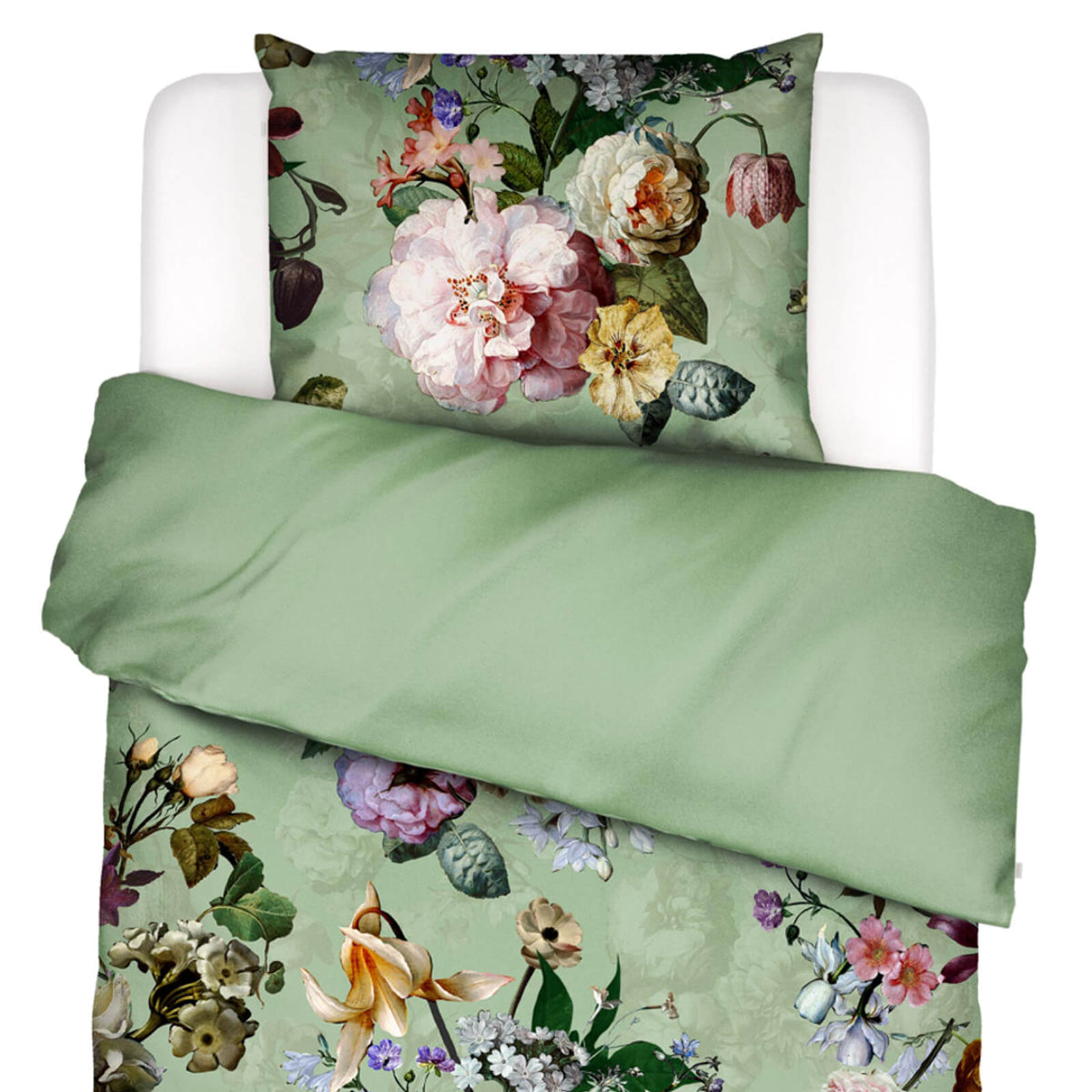 bettwaesche fleur gebluemt floral uni