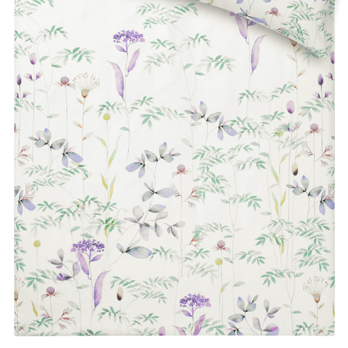 bettwaesche bettgarnitur floral gras gebluemt blueten pflanzen