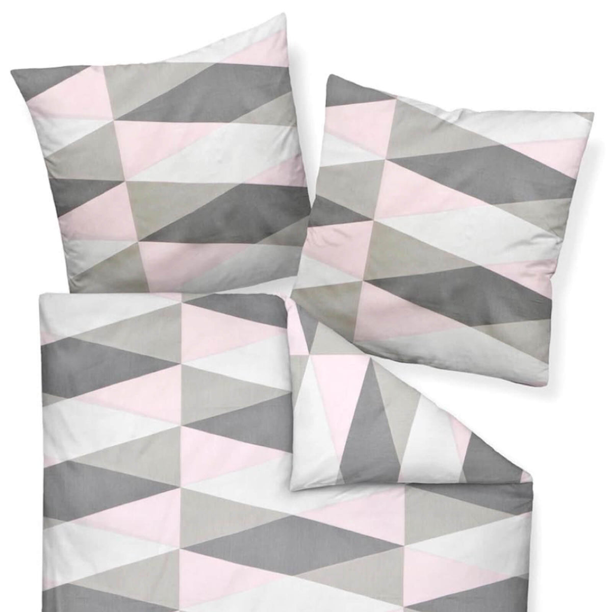 bettwaesche janine rosa taupe mako satin