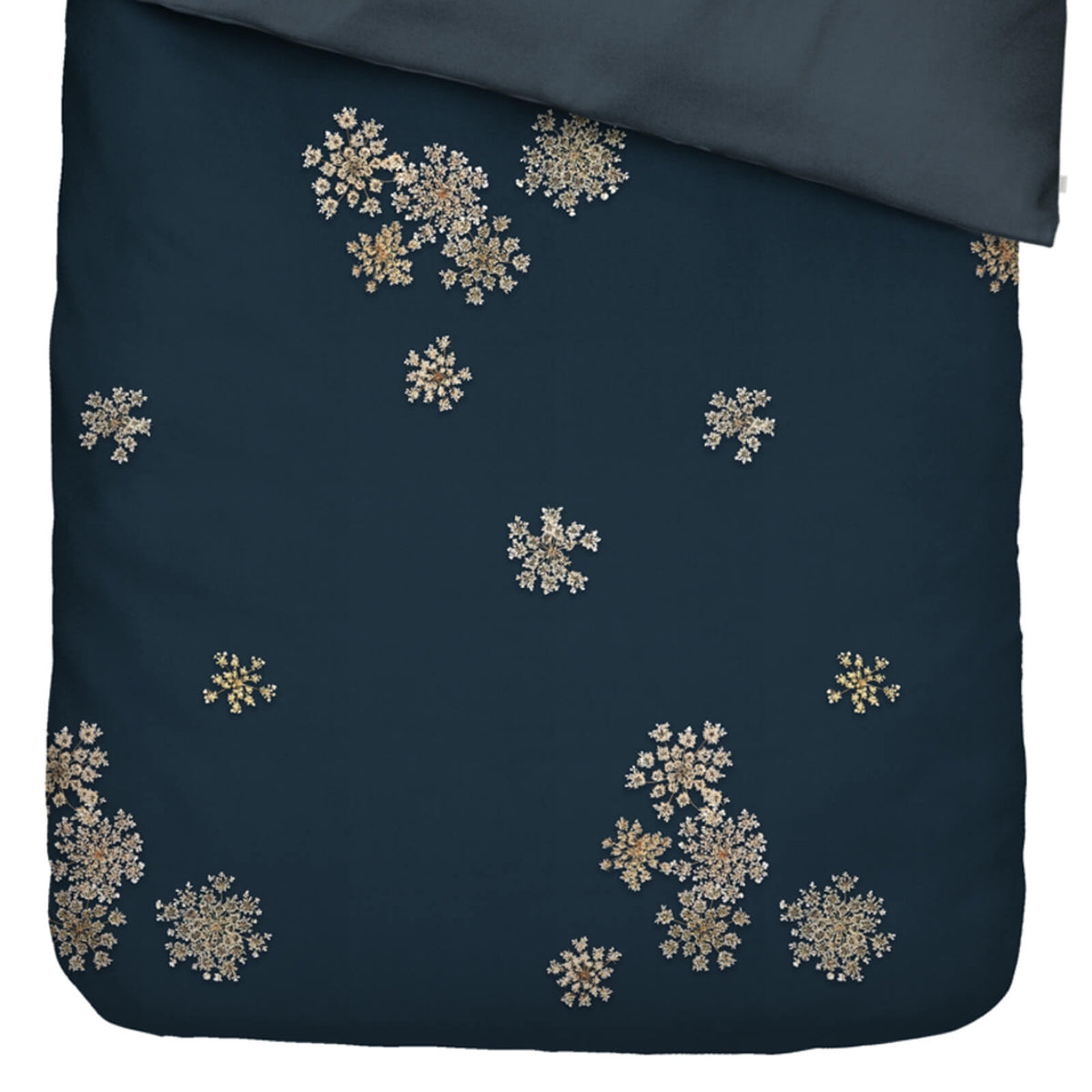 bettwaesche essenza blau blueten weiß baumwollsatin