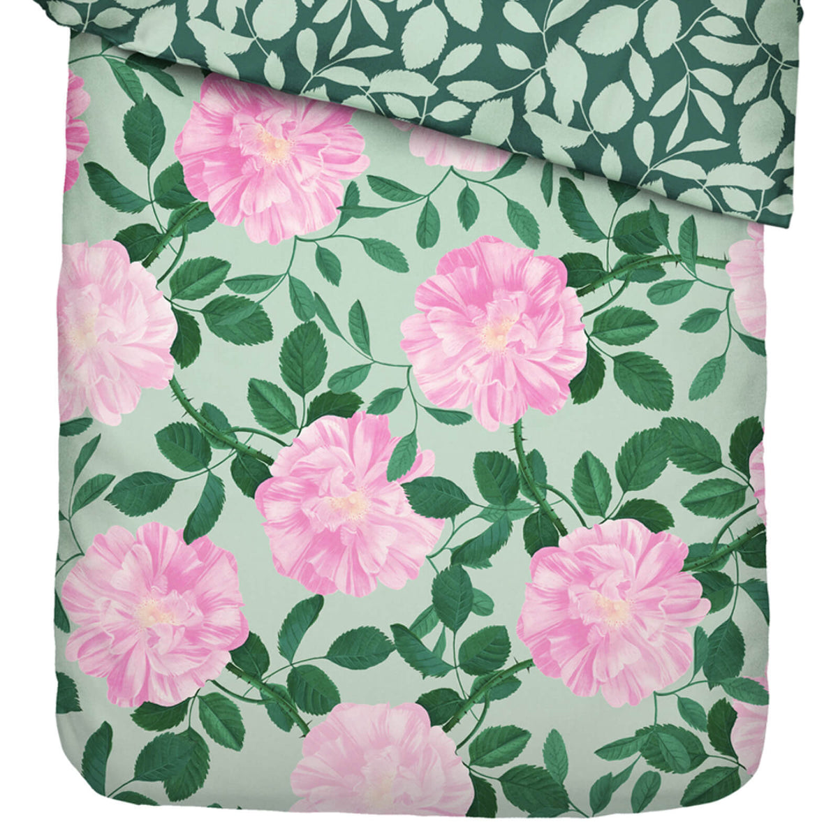bettwaesche gebluemt blueten wende rosa