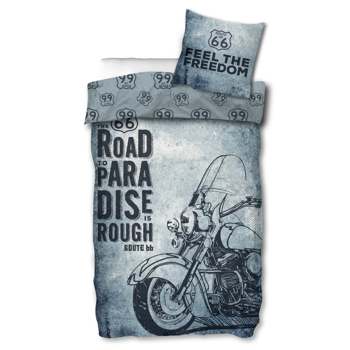 bettwaesche bettgarnitur harley feel the freedom