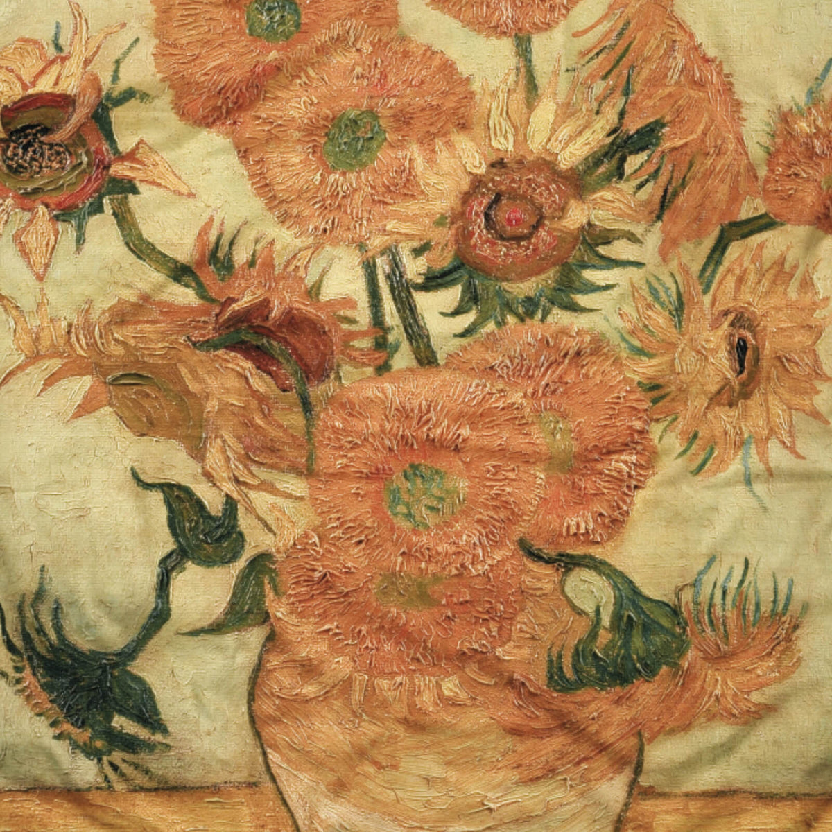 bettwaesche vincent van gogh kunstwerk malerei blumen vase