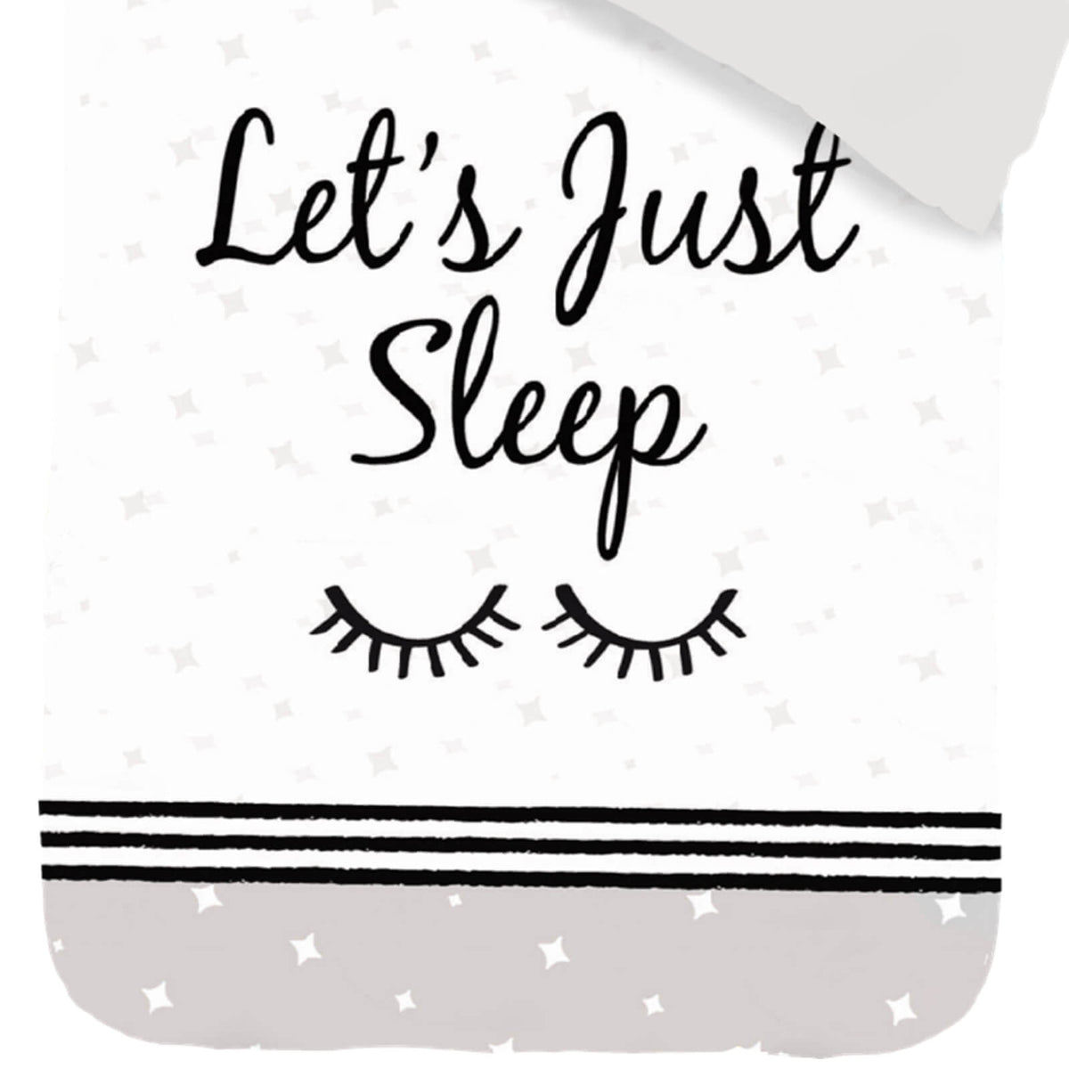 bettwaesche augen sterne schriftzug sleep and dream