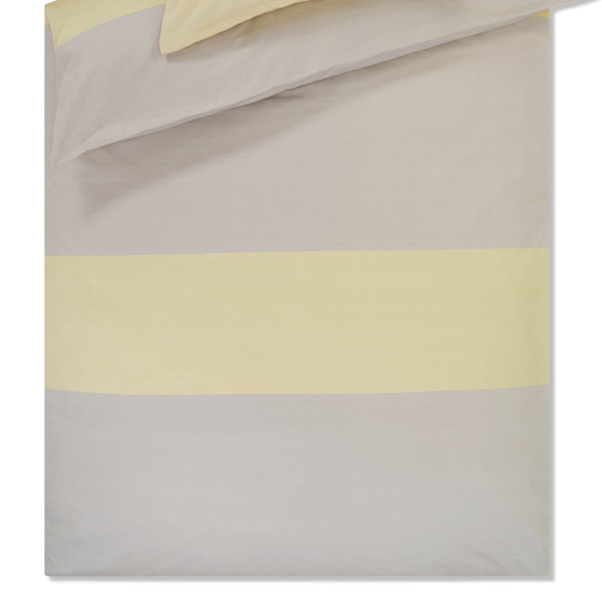 bettwaesche bettgarnitur gestreift gelb beige