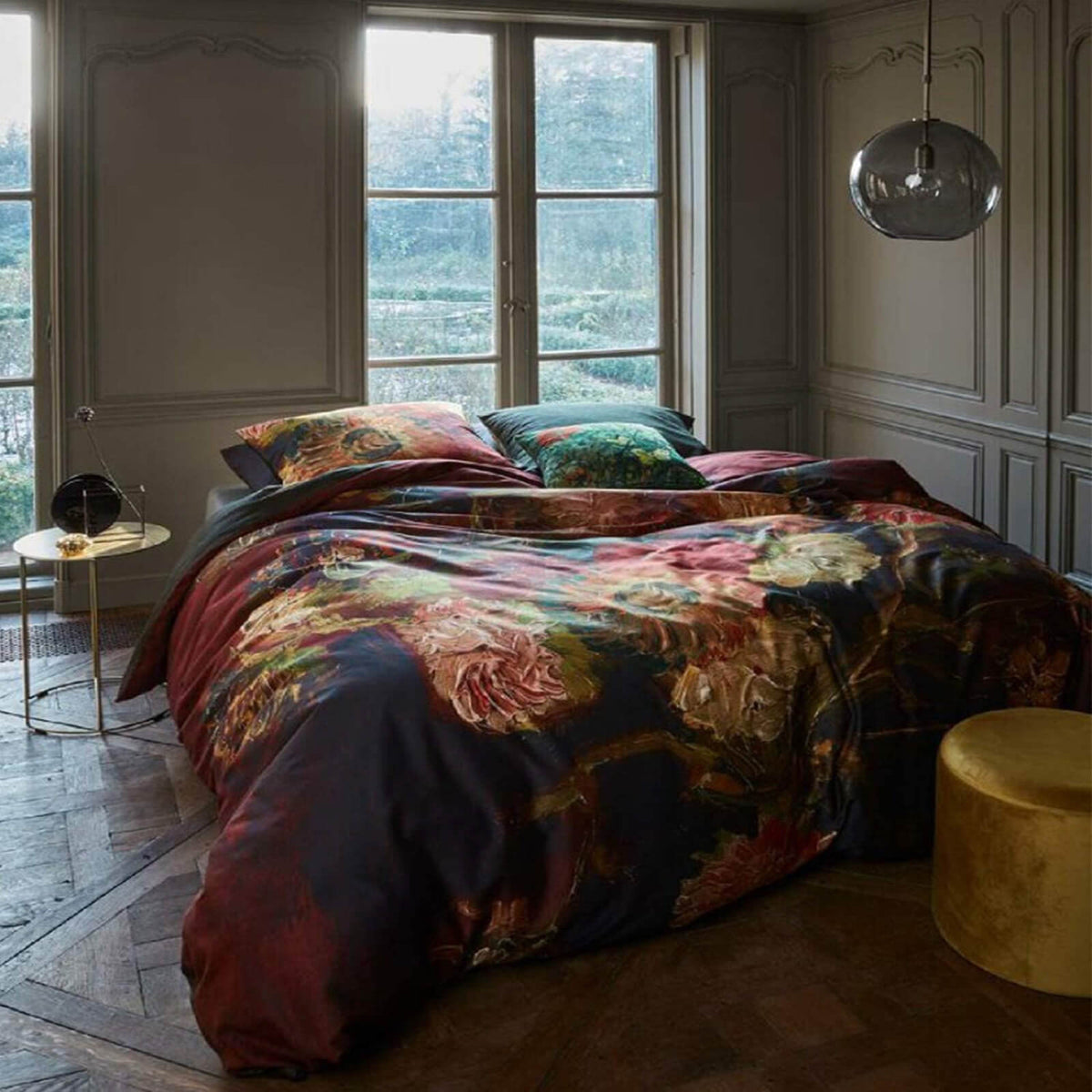 bettwaesche bedding house blüten bunt mako satin