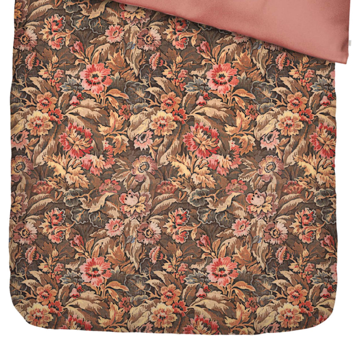 bettwaesche essenza retro gebluemt bunt baumwoll satin