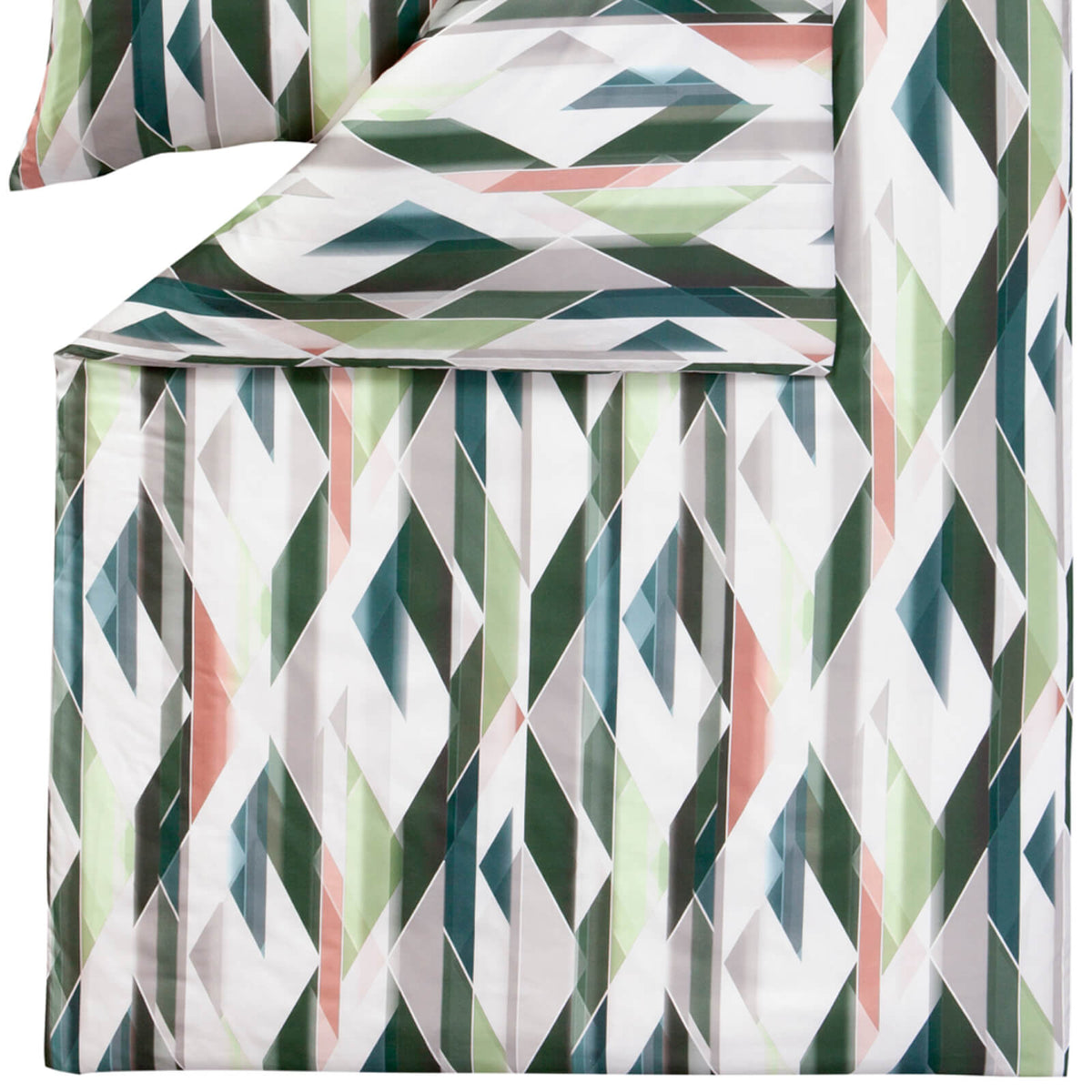 bettwaesche abstrakt gemustert mako satin