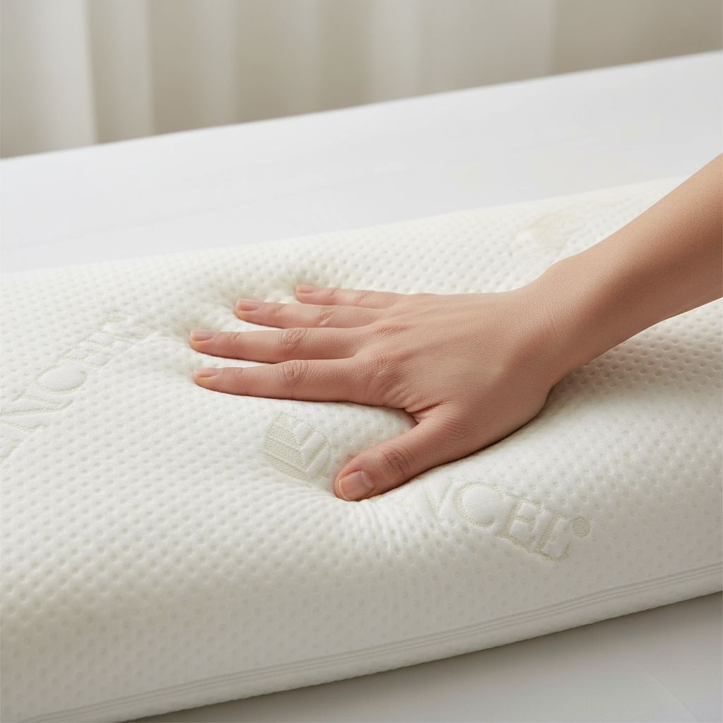 ESPiCO Visco Nackenstützkissen mit Memory Effekt – ergonomisches Kopfkissen aus druckentlastendem Viscoschaum mit atmungsaktivem Tencel Bezug