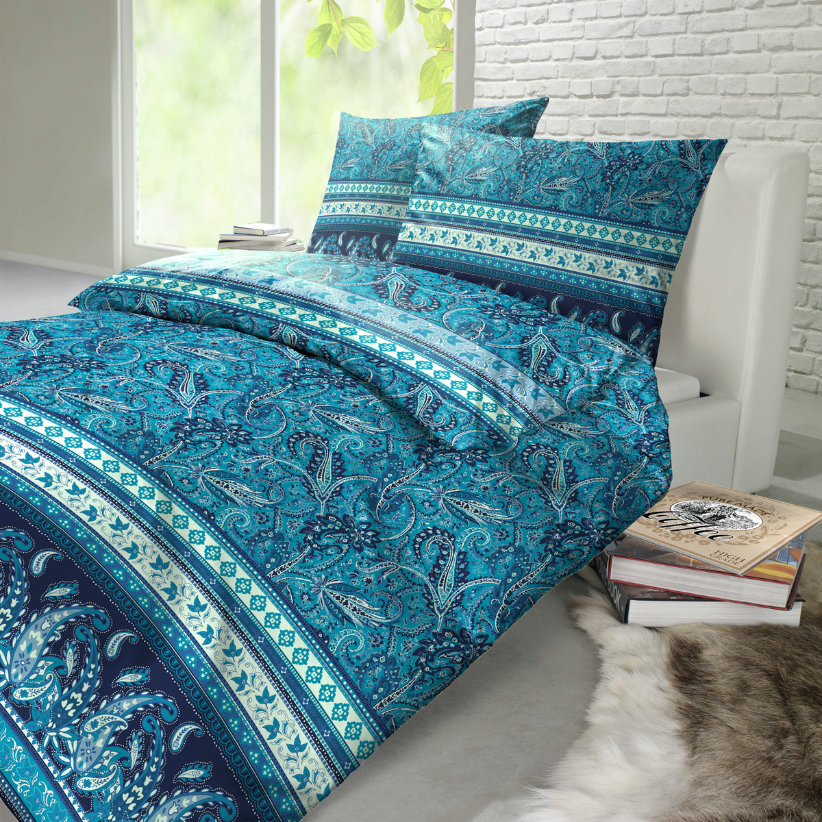 casatex bettgarnitur balim paisley muster orientalisch