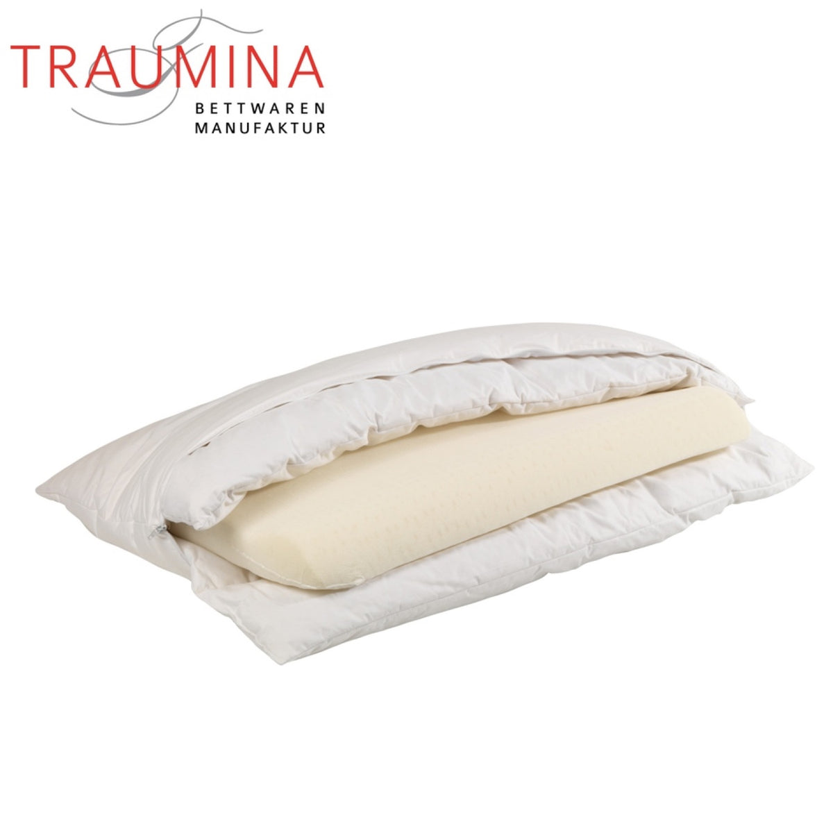 traumina kopfkissen nackenstützkissen ergonom faser funktionsfaser pflegeleicht