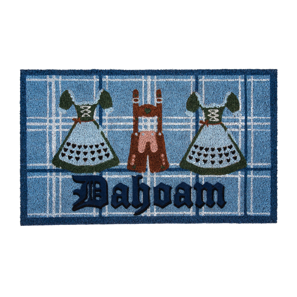 tuervorleger vorleger dirndl lederhose