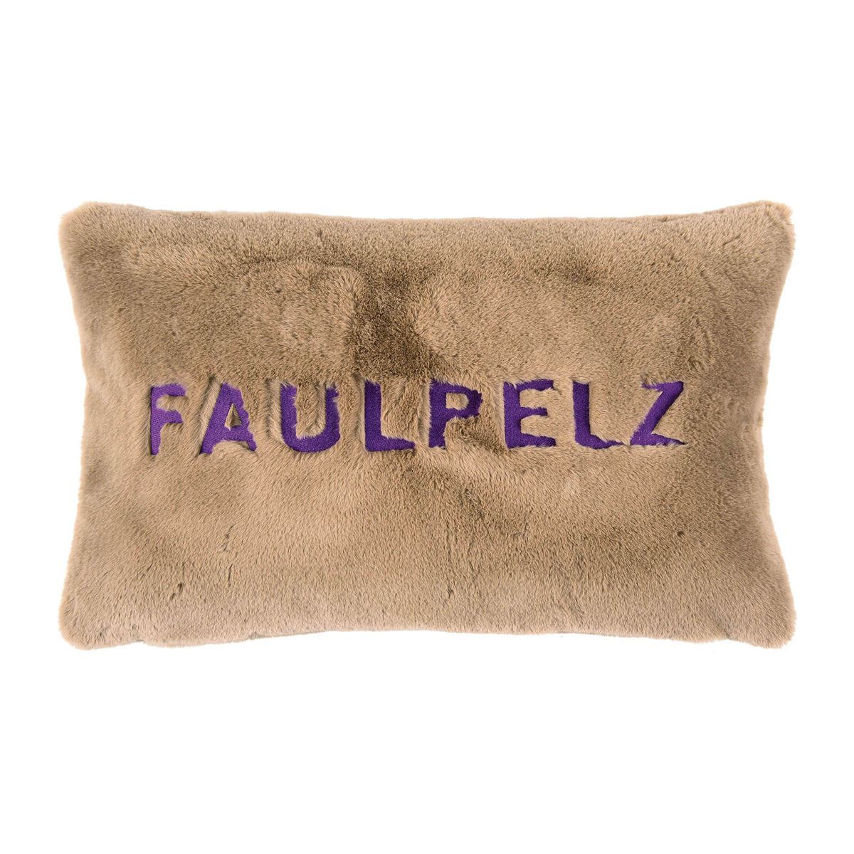kissenhuelle kissenbezug schriftzug spruch lila