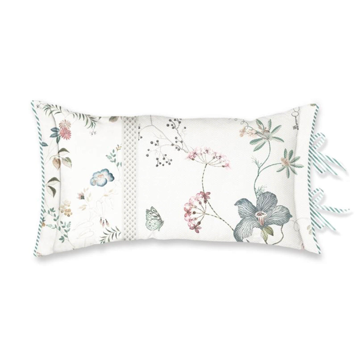 zierkissen gebluemt floral wende weiß