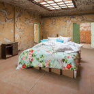 Estella Bettwäsche Urban Flower 4707 520 mint Mako Satin