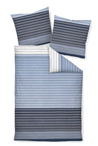 Janine Bettwäsche J.D. 87020-02 blau Mako Satin