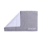 joop badematte doubleface silber weiß
