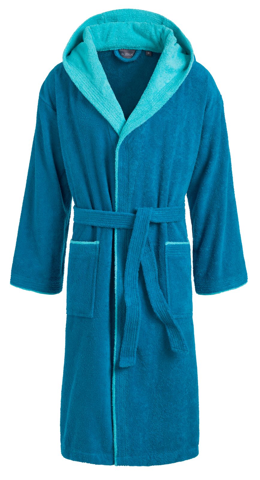 EGERIA Unisex Bademantel Cairo stream capri mit Kapuze