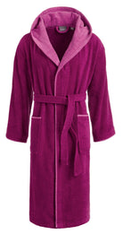 EGERIA Unisex Bademantel Cairo vivid pink zyklame mit Kapuze