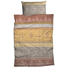 casatex bettwaesche indi braun biber orientalische muster 