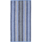 Cawö Handtücher Unique Stripes 944 11 Saphir Duschtuch Gestreift Frottier