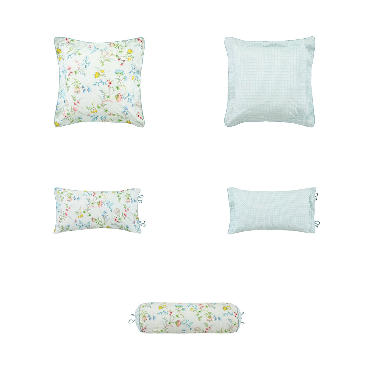 PiP Studio Zier-/Dekokissen Nackenrolle La Majorelle White Perkal