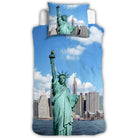 espico bettgarnitur sleep and dream new york freheitsstatue empire state building