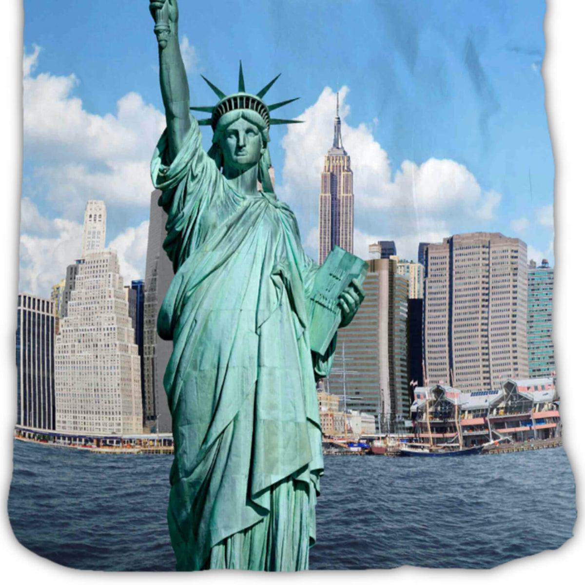 espico bettgarnitur sleep and dream new york freheitsstatue empire state building