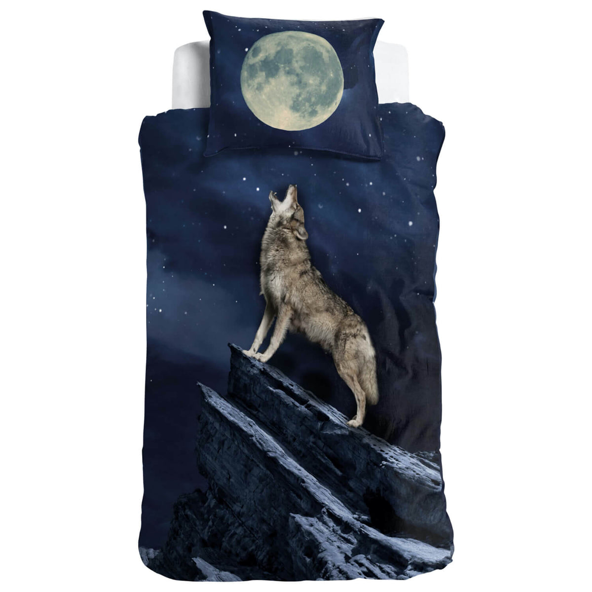 espico wende bettgarnitur sleep and dream wolf renforcé