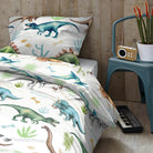 trendy bedding bettwaesche dino saurier comic