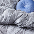bettwaesche gemustert ornamente grau