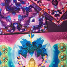 Essenza Bettwäsche Delhi purple Lila Maria Geblümt Sonne Mandala