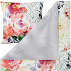 Estella Bettgarnitur Deckenbezug KissenbezugRose 4740 985 Bnt Blumen 