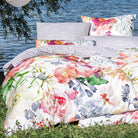 Estella Bettgarnitur Deckenbezug KissenbezugRose 4740 985 Bnt Blumen 