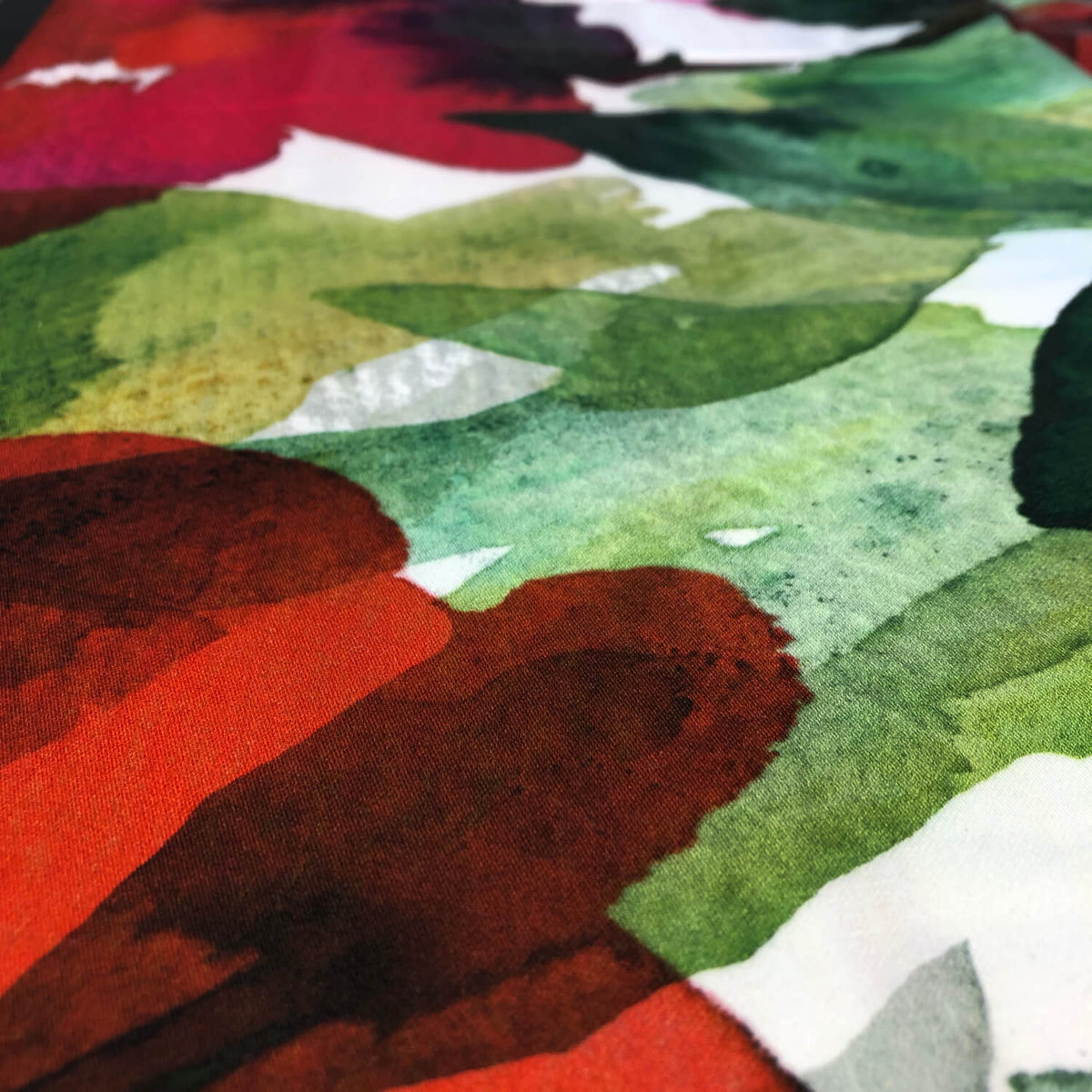 Estella Bettgarnitur Aquarell 4703 985 Bunt Blumen Geblümt Streifen