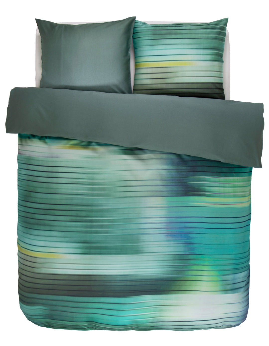 Essenza Bettwäsche Fais green Satin