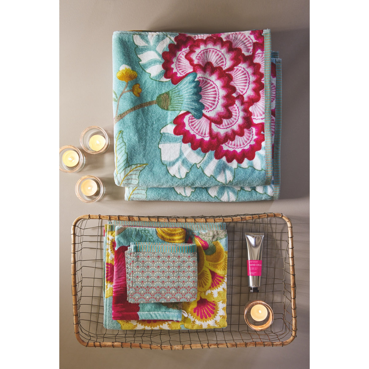 PiP Studio Handtücher Floral Fantasy Bunt